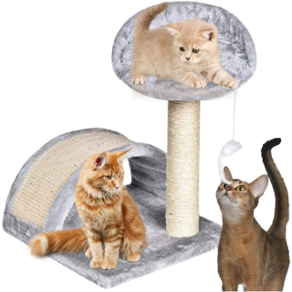 Nízke škrabadlo, posteľ, škrabadlo, veža Memphis do 60 cm